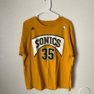 Y2K Adidas Seattle SuperSonics Kevin Durant Tee